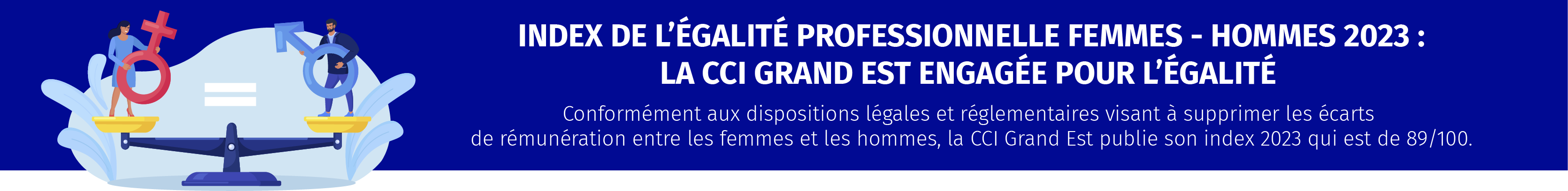 Slider index égalité H/F